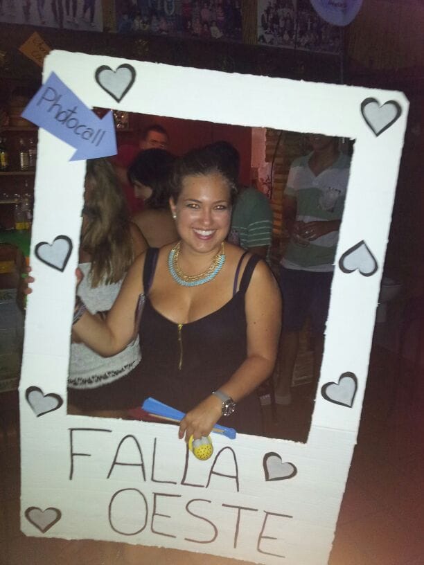 Marta Lledó Fallera Mayor del Oeste 2014