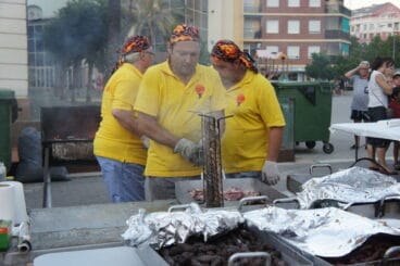 Barbacoa solidaria de Ludai