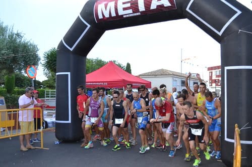 Salida I Acuatlón Els Poblets