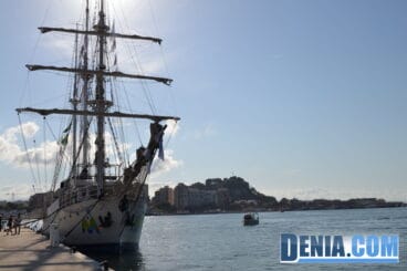 Buque Estrella polar en Dénia