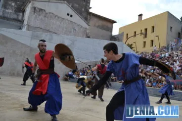 Batalla de moros y cristianos en Dénia