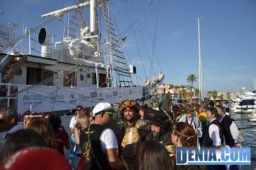 Desembarco moro en el buque Estrella polar