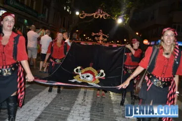 Desfile de retreta Moros y Cristianos Dénia – Filà Piratas Berberiscas