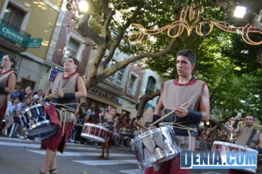Boato de la capitanía cristiana de Dénia 2013 – Tambores de la pasión cristiana