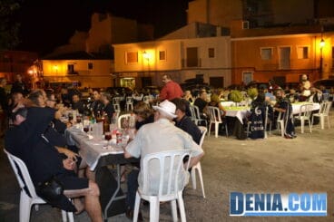 Cena de recepción de la capitanía cristiana – Filà Deniers