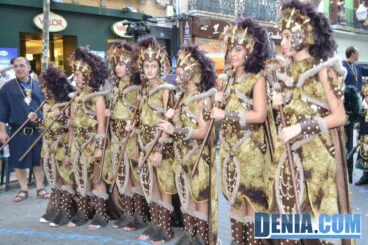 Desfile infantil Moros y Cristianos Dénia – Filà Deniers