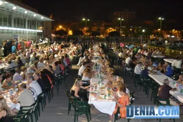 Invitados a la XI Cena de asociaciones de Dénia