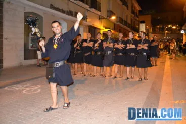 Moros y Cristianos Dénia – Entraeta festera – Filà Deniers