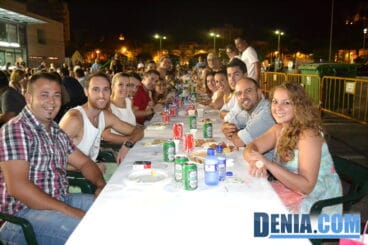 Cargos 2013 en la cena de asociaciones de Dénia