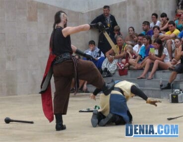 Batalla de moros y cristianos en Dénia