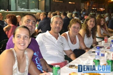 AMMICC en la cena de asociaciones de Dénia