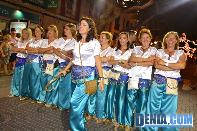 Desfile de retreta Moros y Cristianos Dénia - Filà Amazigh