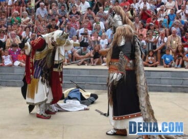 Batalla de moros y cristianos en Dénia