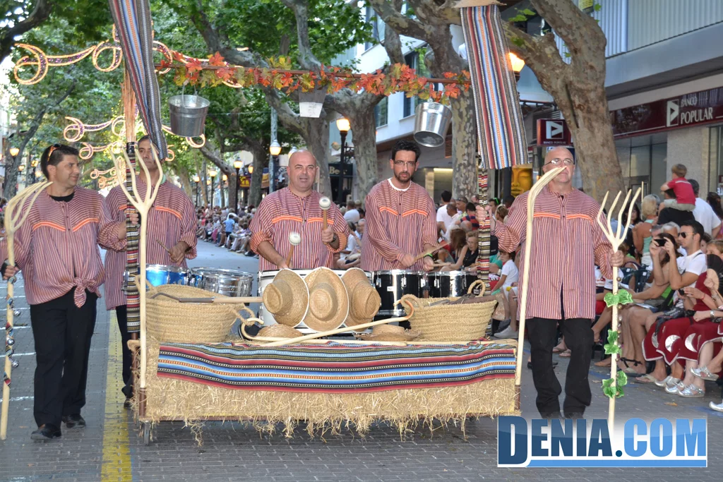 Boato de la capitanía cristiana de Dénia 2013 – Percusión musical Massera