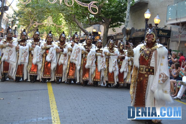 Desfile de gala de Moros y Cristianos Dénia 2013 - Filà Templaris