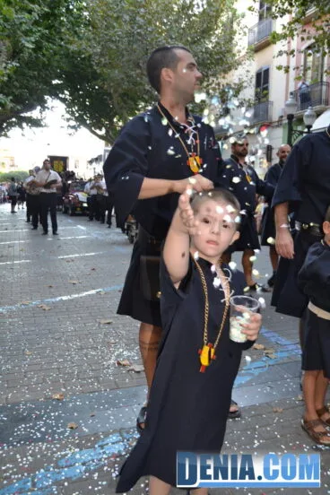 Desfile infantil Moros y Cristianos Dénia – Filà Deniers