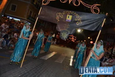 Boato de la capitanía mora 2013 – Doncellas de la corte de honor