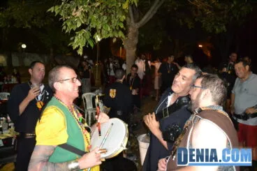 Cena de acampada – Moros y Cristianos Dénia 2013