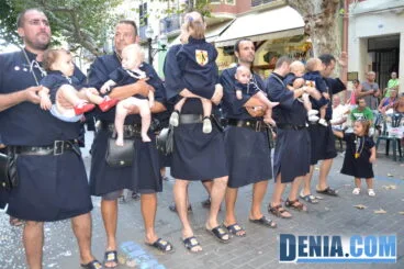 Desfile infantil Moros y Cristianos Dénia – Filà Deniers
