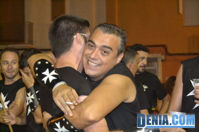 15 Guerrers Hospitalaris en la cena de la capitanía cristiana