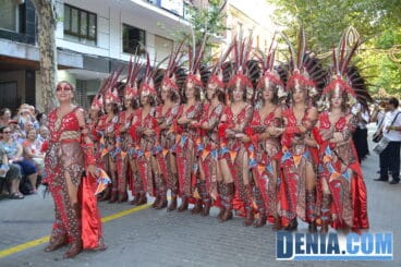 Desfile de gala de Moros y Cristianos Dénia 2013 – Filà Almogàvers