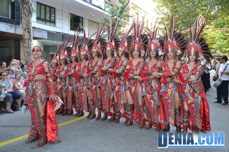 Desfile de gala de Moros y Cristianos Dénia 2013 - Filà Almogàvers