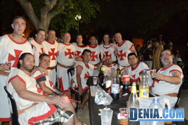 17 Cena de acampada Filà Templaris