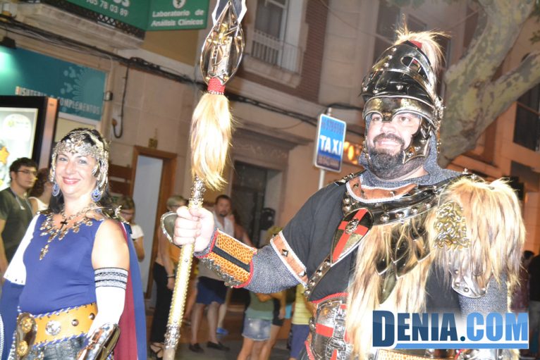 Desfile de retreta Moros y Cristianos Dénia - Filà Deniers