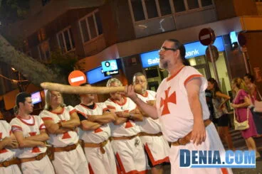 Moros y Cristianos Dénia – Entraeta festera – Filà Templaris