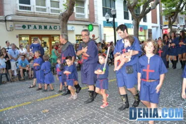 Desfile infantil Moros y Cristianos Dénia – Filà cavallers del Me’n Fot