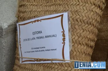 Estora para la escaldà de la pansa de Jesús Pobre