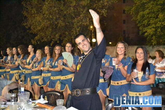 21 Cena de acampada Moros y Cristianos Dénia 2013