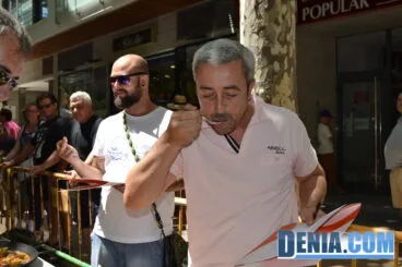Jurado del concurso de paellas de Sant Roc