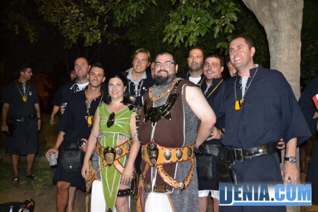 22 Cena de acampada Moros y Cristianos Dénia 2013