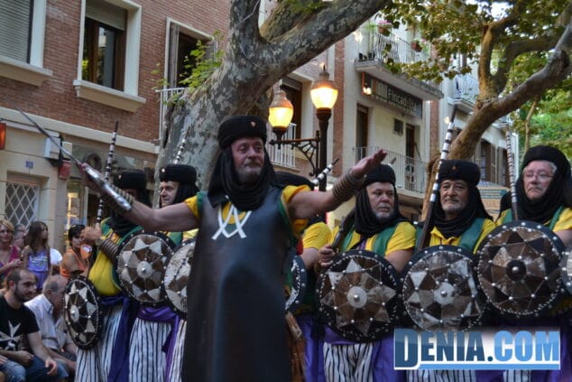 22 Desfile de gala de Moros y Cristianos Dénia 2013 Filà Almoràvides