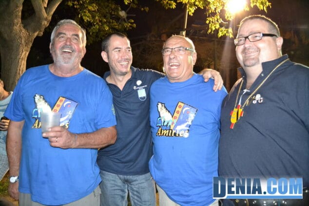 23 Cena de acampada Moros y Cristianos Dénia 2013