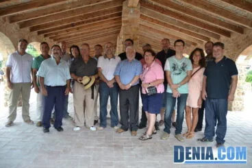 Autoridades presentes en la Escaldà de la Pansa