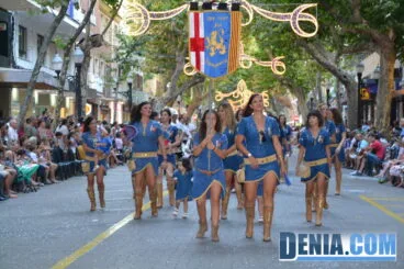 Desfile infantil Moros y Cristianos Dénia – Filà almogàvers