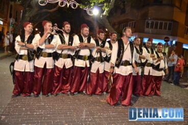 Moros y Cristianos Dénia – Entraeta festera – Filà Abencerrajes