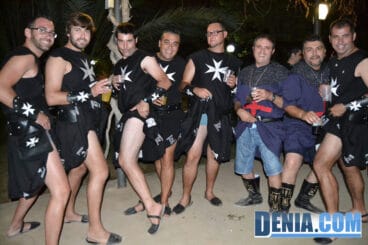 27 Cena de acampada Moros y Cristianos Dénia 2013