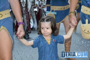 Desfile infantil Moros y Cristianos Dénia – Filà almogàvers