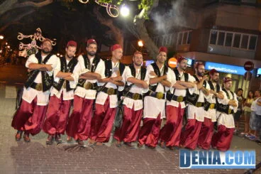 Moros y Cristianos Dénia – Entraeta festera – Filà Abencerrajes