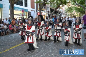 Desfile infantil Moros y Cristianos Dénia – Filà almogàvers