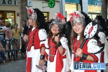 Desfile infantil Moros y Cristianos Dénia – Filà Creuats