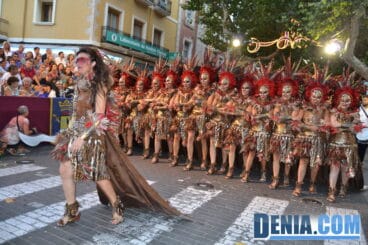 Desfile de gala de Moros y Cristianos Dénia 2013 – Filà Amazigh