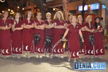 Moros y Cristianos Dénia – Entraeta festera – Filà Alkamar