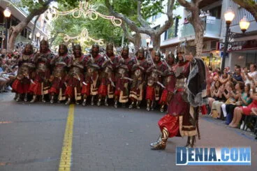 Boato de la capitanía cristiana de Dénia 2013 – Escuadra especial del capitán