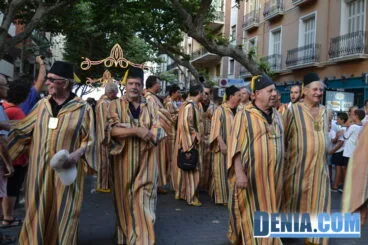 Desfile de las tropas moras en el desembarco moro de Dénia