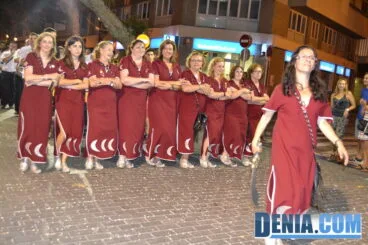 Moros y Cristianos Dénia – Entraeta festera – Filà Alkamar