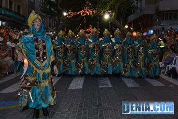 Desfile de gala de Moros y Cristianos Dénia 2013 – Filà Berebers